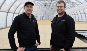 Martin Van Winden et son neveu, l’agronome Guillaume Cloutier