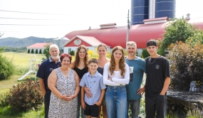 La famille de la Ferme Rodrigue