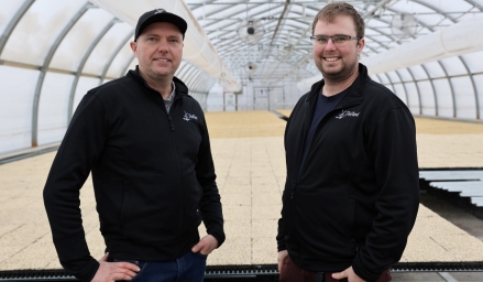 Martin Van Winden et son neveu, l’agronome Guillaume Cloutier