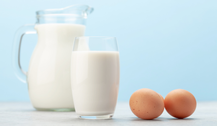 Lait et oeufs