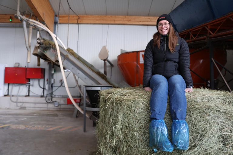 Audrey Sarrazin, agronome et experte ruminants