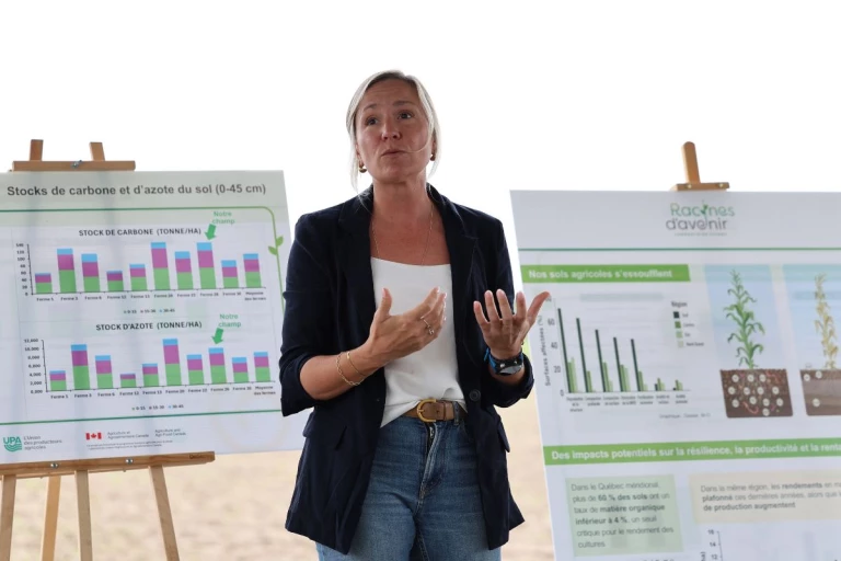 Marie-Élise Samson, agr., professeur adjointe à l’Université Laval