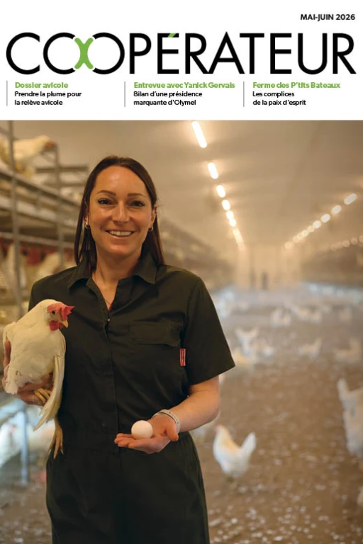Couverture du magazine Coopérateur de mai-juin 2026