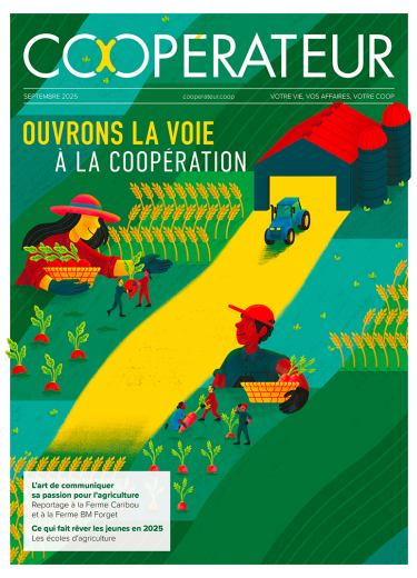 Couverture du magazine Coopérateur de septembre 2025 
