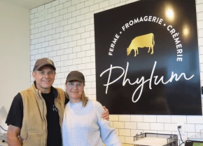 Patrick Soucy et Annie Claessens, de la Ferme Phylum