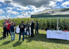 Membres de Novago participant à la Journée parcelles