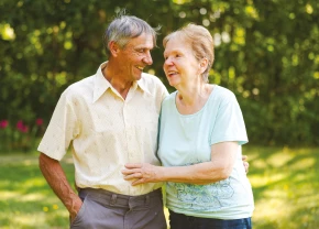 Roland Morneau avec Marie-Paule Isabel, sa conjointe