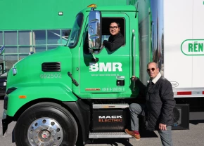 Camion électrique de BMR avec Dino Kuy