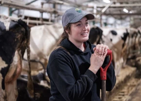 Sarah Genest de la Ferme Lait’xcellence inc.