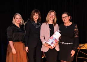 Marie-Pier G. Vincent lors du Gala des agricultrices du Québec 2026